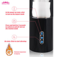Cargar imagen en el visor de la galería, Fully Automatic 7 Telescopic Vibration Intelligent Male Masturbator Cup
