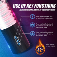 Cargar imagen en el visor de la galería, Fully Automatic 7 Telescopic Vibration Intelligent Male Masturbator Cup
