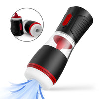 Bild in Galerie-Viewer laden, Nalini 4 Saugmodi und 7 Zungenleck-Masturbatorbecher für Männer 
