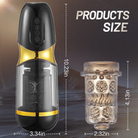 Load image into Gallery viewer, UNIMAT Beck? ¢ò 6 Thrusting &amp; Vibrating Automatic Masturbation Cup
