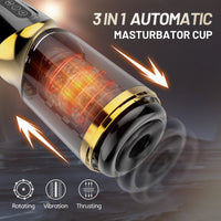 Load image into Gallery viewer, UNIMAT Beck? ¢ò 6 Thrusting &amp; Vibrating Automatic Masturbation Cup
