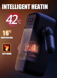 Load image into Gallery viewer, Manual Play Phone Holder Interactive Auto Male Stroker Masturbator Heating
