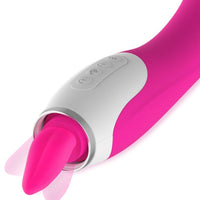 Load image into Gallery viewer, Sucking Vibrator With Tongue
