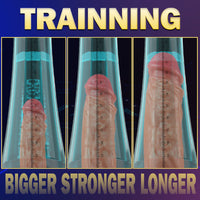 Cargar imagen en el visor de la galería, Lucas 3 Sucking Transparent Vacuum Penis Pump
