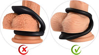 Cargar imagen en el visor de la galería, Ejaculation Lock Silicone Penis Ring
