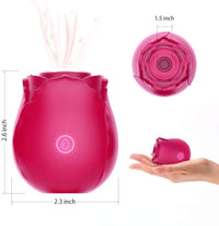 Load image into Gallery viewer, Rose Shape Vagina Sucking Vibrator
