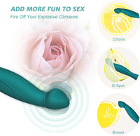 Bild in Galerie-Viewer laden, 10 Vibration 3 Pummeling G-Punkt Klitoris Vagina Vibrator
