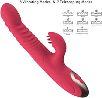 Bild in Galerie-Viewer laden, Dildo Heizung G-Punkt Doppelvibrator
