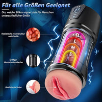Bild in Galerie-Viewer laden, Advanced Electric Masturbator for Men with 10 Vibration and 5 Suction Modes, Realistic 3D Pocket Pussy Stimulator
