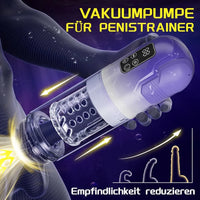 Bild in Galerie-Viewer laden, 7-Function Automatic Electric Masturbator with Telescopic, Rotating, Vibrating, and Suction Features
