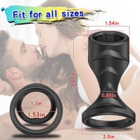 Cargar imagen en el visor de la galería, Stretchy Penis Rings for Longer Harder Stronger Erection
