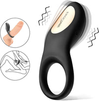 Laad afbeelding in galerijviewer, 8 Vibration Modes Wireless Remote Control Penis Ring

