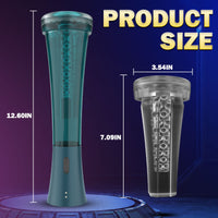 Cargar imagen en el visor de la galería, Lucas 3 Sucking Transparent Vacuum Penis Pump
