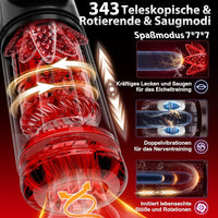 Load image into Gallery viewer, VIJISA AI-Powered Automatic Male Masturbator with 7 Suction, Telescopic, Rotating, and Vibration Modes
