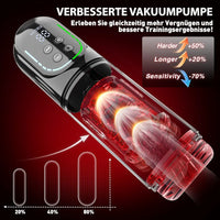 Load image into Gallery viewer, VIJISA AI-Powered Automatic Male Masturbator with 7 Suction, Telescopic, Rotating, and Vibration Modes
