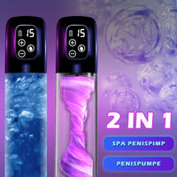 Cargar imagen en el visor de la galería, IPX7 Electric Penis Pump with 5 Suction Penis Massager Stimulator Enlargement Enhancer Male Masturbator Sex Toys for Men
