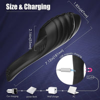 Laad afbeelding in galerijviewer, Penis Vibrator Glans massager Adjustable Male Masturbators Flexible Cover For Ejaculation Male Sex Toys For Men Endurance
