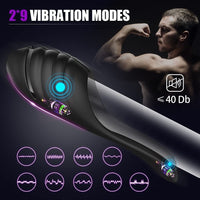 Laad afbeelding in galerijviewer, Penis Vibrator Glans massager Adjustable Male Masturbators Flexible Cover For Ejaculation Male Sex Toys For Men Endurance
