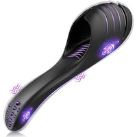 Laad afbeelding in galerijviewer, Penis Vibrator Glans massager Adjustable Male Masturbators Flexible Cover For Ejaculation Male Sex Toys For Men Endurance
