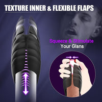 Laad afbeelding in galerijviewer, Penis Vibrator Glans massager Adjustable Male Masturbators Flexible Cover For Ejaculation Male Sex Toys For Men Endurance
