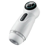 Cargar imagen en el visor de la galería, LCD Stepless Adjusting Thrusting Vibrating Heating Male Masturbator
