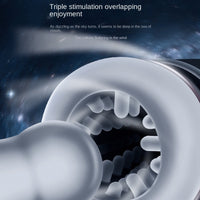 Load image into Gallery viewer, Ultra-7 Thrusting Rotation Male Masturbation with Strong Suction Base
