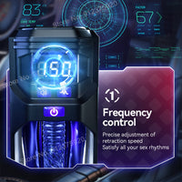 Bild in Galerie-Viewer laden, Automatischer Masturbator für Männer, Taschenmuschi, Vibration, Blowjob, Penis, echte Vagina, Masturbationstasse, Oralsex, Sexmaschine für Männer, Spielzeug für Erwachsene 
