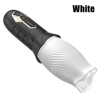 Load image into Gallery viewer, TORNADO-5 Rotating £¦10 Vibrating Transparent sleeve Oral Sex Cup
