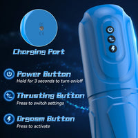 Bild in Galerie-Viewer laden, Freihändiger männlicher Masturbator, Teleskoprotation, Blowjob, Saugmaschine, weiche Vagina aus Silikon, Masturbationstasse, Sexspielzeug für Männer 
