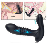 Charger l&#39;image dans la visionneuse de galerie, Masseur de prostate pour homme, vibrateur, masturbateur, poussée, plug anal, gode, jouets sexuels pour hommes
