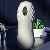 Bild in Galerie-Viewer laden, Automatische Saugen Männlichen Vibration Blowjob Masturbation Maschine Silikon Vagina 
