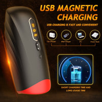 Bild in Galerie-Viewer laden, Liam 3-in-1-Masturbator mit Klemmfunktion, Vibration und Heizung, leistungsstark 
