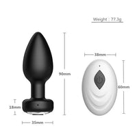 Load image into Gallery viewer, Telescopic Vibrating Butt Plug Anal Vibrator Wireless Remote Sex Toys for Women Ass Anal Dildo Prostate Massager Men Buttplug
