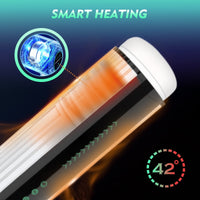 Bild in Galerie-Viewer laden, 5 Stoßvibrationen Vibrator Automatische männliche Masturbatoren Blowjob Vaginas Erwachsene Masturbation
