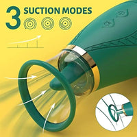 Laad afbeelding in galerijviewer, Clitoral Sucking Vibrator Women Sex Toys 3 Sucking 9 Licking Modes Nipples Clit Sucker Quick Orgasm Tongue Vibrators Adult Toys
