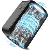 Bild in Galerie-Viewer laden, Aaron - Handgehaltener männlicher Masturbator mit 7 Rotationsmodi
