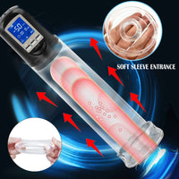 Load image into Gallery viewer, Strom Automatic 2 Suction Modes Vacuum Penis Pump LCD
