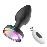 Laad afbeelding in galerijviewer, Colourful Remote Control Anal Plug
