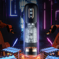 Bild in Galerie-Viewer laden, Masturbatoren für Männer, automatischer Saugnapf, teleskopartig rotierender männlicher Masturbatorbecher, echte Vagina, Taschenmuschi, Blowjob-Maschine, Sexspielzeug 
