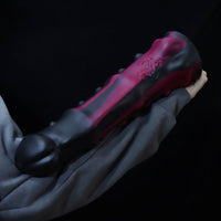 Bild in Galerie-Viewer laden, Pferdeform Tierdildo Analplug Slilcone Riesiger Penis mit Saugnapf Analmassagegerät Flirt Sexprodukt Sexspielzeug für Frauen Männer
