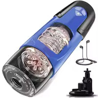 Load image into Gallery viewer, Free hands Male Masturbator Telescopic Rotation Blowjob Sucking Machine Soft Silicone Vagina Masturbation Cup Sex Toys for Men
