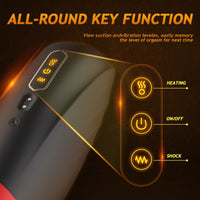 Bild in Galerie-Viewer laden, Liam 3-in-1-Masturbator mit Klemmfunktion, Vibration und Heizung, leistungsstark 
