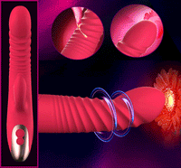 Bild in Galerie-Viewer laden, Dildo Heizung G-Punkt Doppelvibrator
