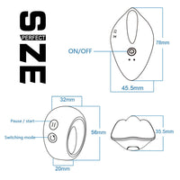 Bild in Galerie-Viewer laden, Tragbarer Höschenvibrator mit kabelloser Fernbedienung
