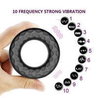 Cargar imagen en el visor de la galería, Vibrating Penis Ring/Men Cock Ring Vibrator
