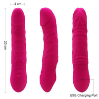 Load image into Gallery viewer, Realistic Dildo Wand Vibrator
