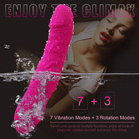 Load image into Gallery viewer, Realistic Dildo Wand Vibrator
