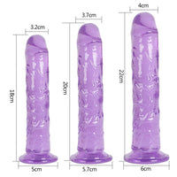 Load image into Gallery viewer, Erotic Soft Jelly Anal Dildo

