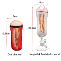 Cargar imagen en el visor de la galería, Male Masturbation Cup Vagina Pussy Hands-free Sex Toy
