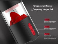Cargar imagen en el visor de la galería, Vibrating Tongue Realistic Vaginal Masturbator
